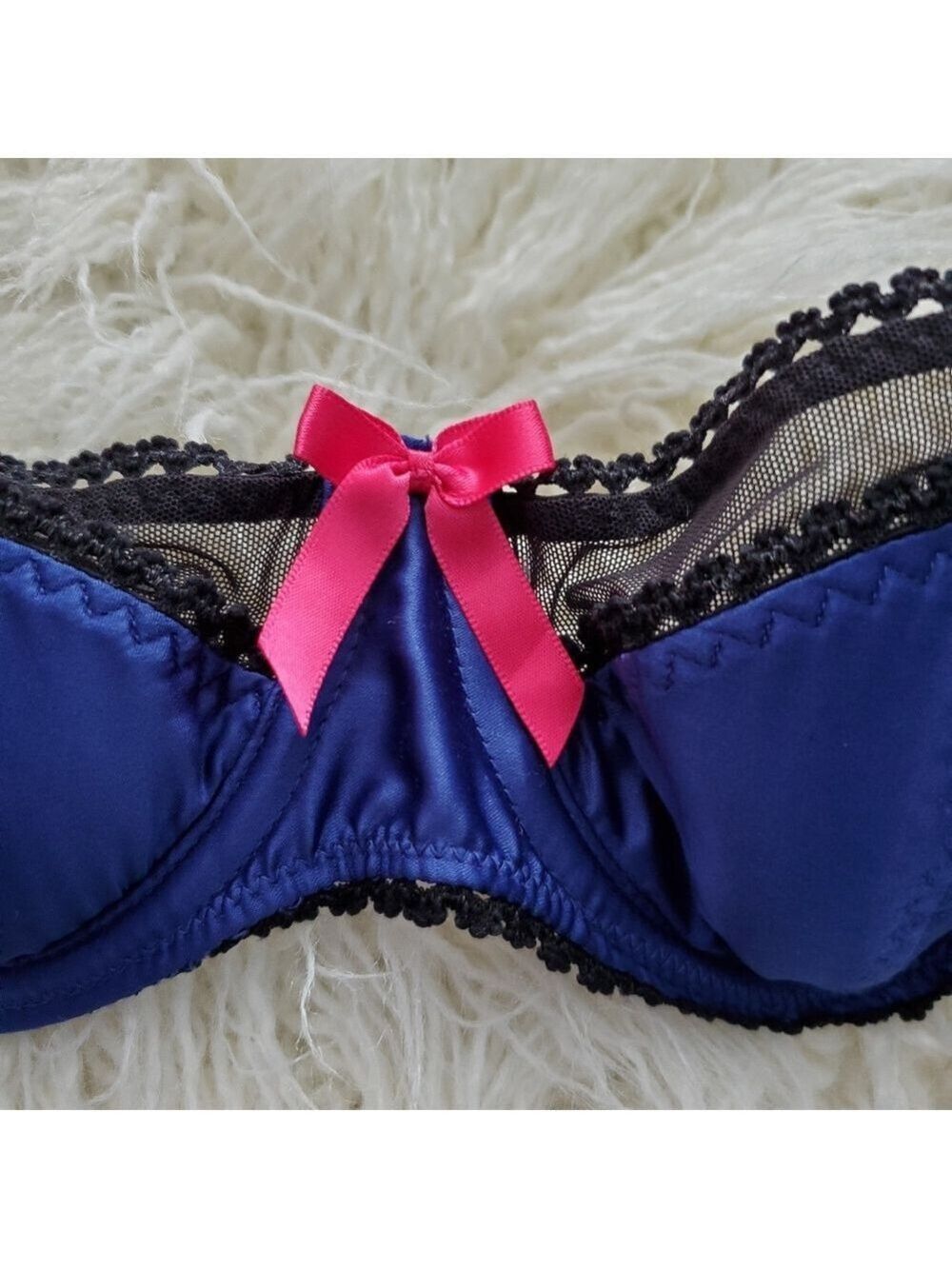 Sexy Little Things Blue Bra - Picture 2 of 5
